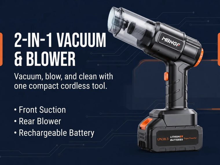 2-in-1 Vacuum & Blower