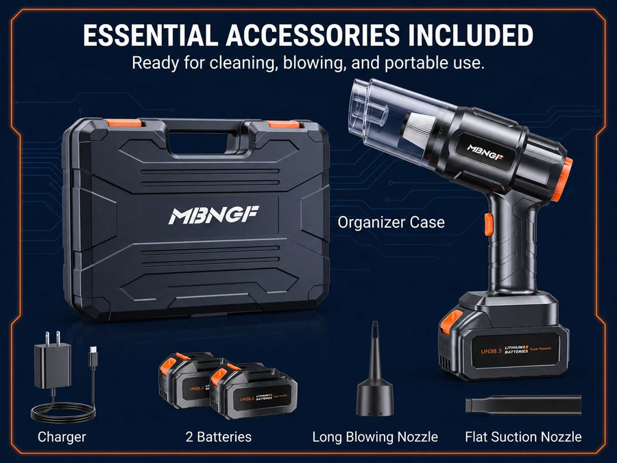 Essential Accessories Included