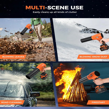 SEDEEP Cordless Leaf Blower Kit | High-Speed Handheld