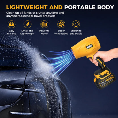 SEDEEP Cordless Leaf Blower Kit | High-Speed Handheld