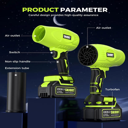 SEDEEP Cordless Leaf Blower Kit | High-Speed Handheld