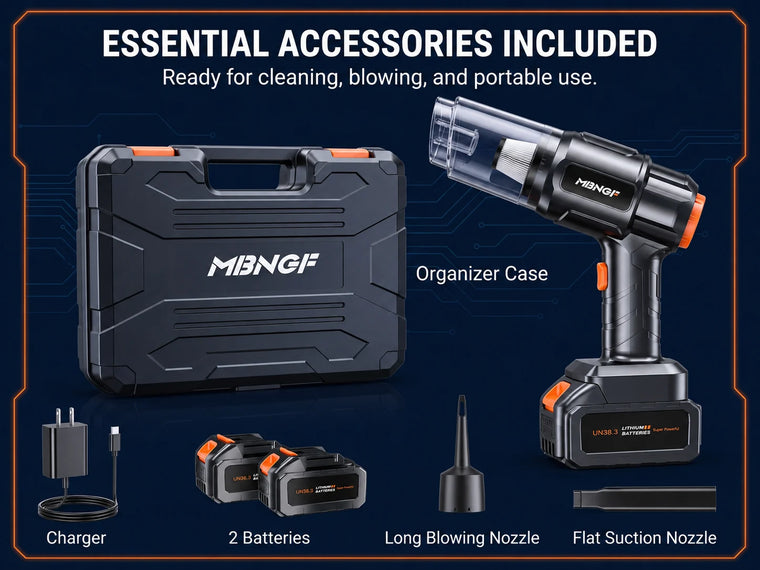 Essential Accessories Included