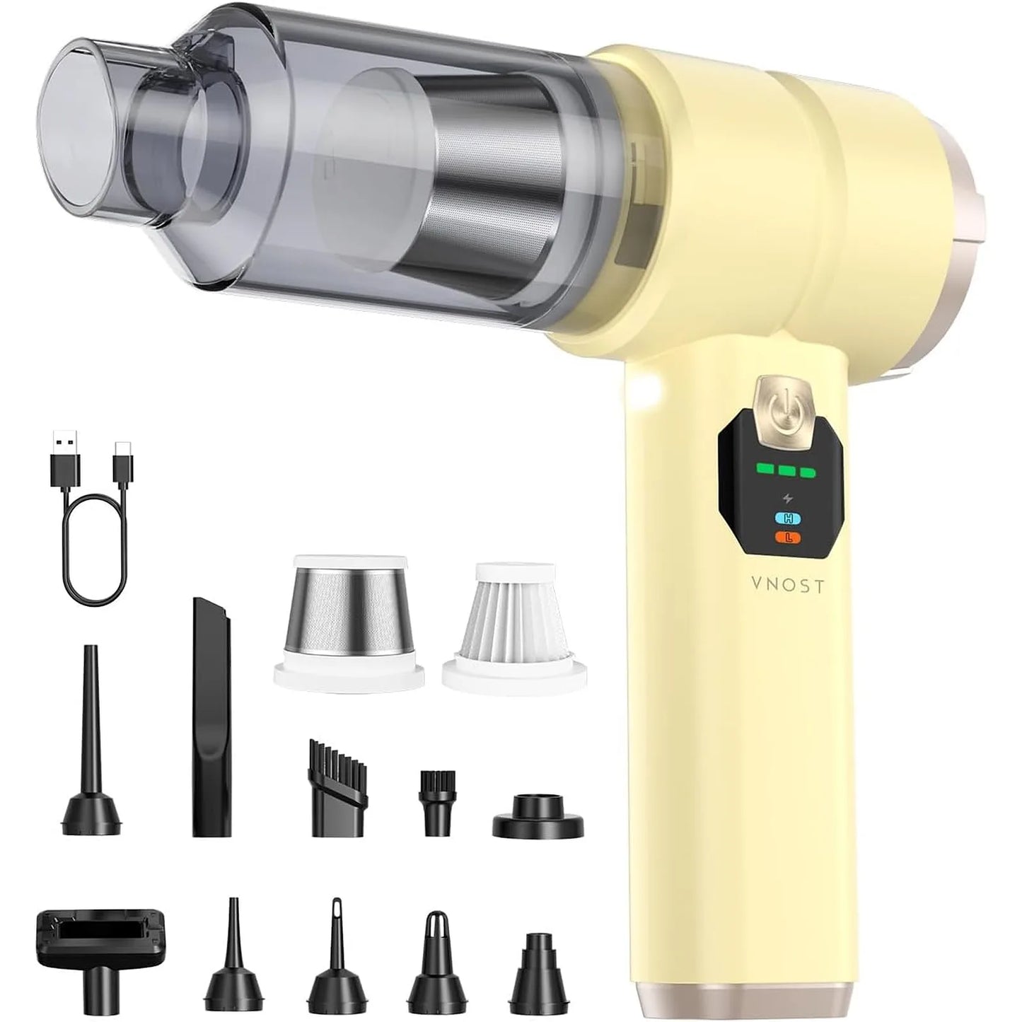 4-in-1 Portable Cordless Vacuum Cleaner