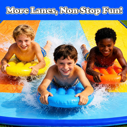 22.1ft Backyard Slip and Slide | Kids Water Slide