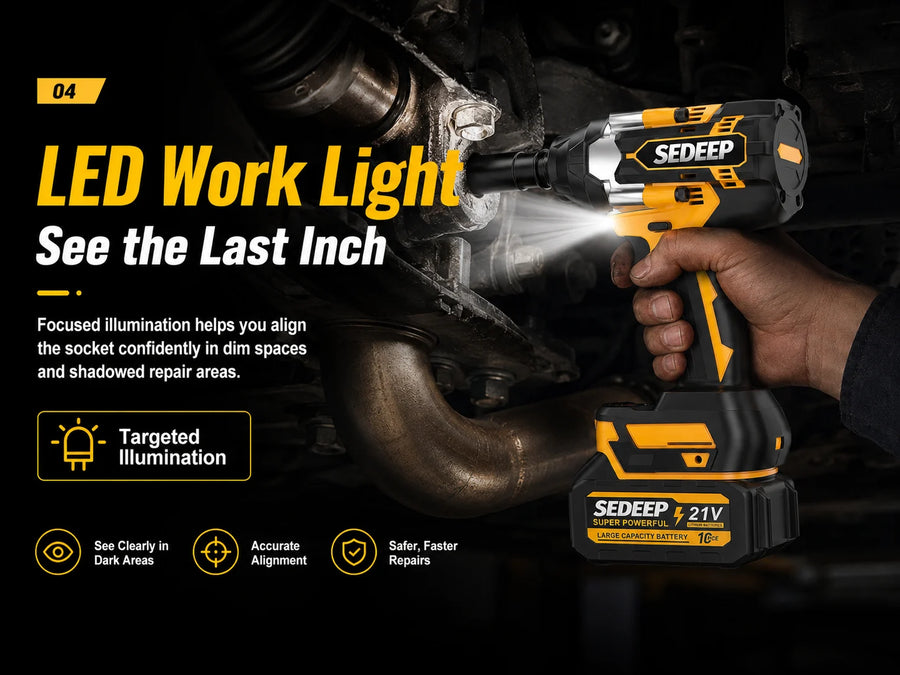 LED Work Light for Clear Visibility